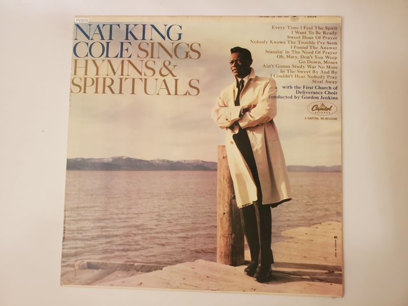 Nat King Cole Sings Hymns & Spirituals vinyl record